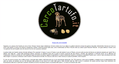 Desktop Screenshot of cercotartufo.it